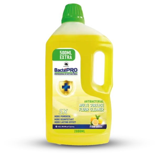 Bactepro Fresh Lemon Multi-Surface Floor Cleaner 2000ml