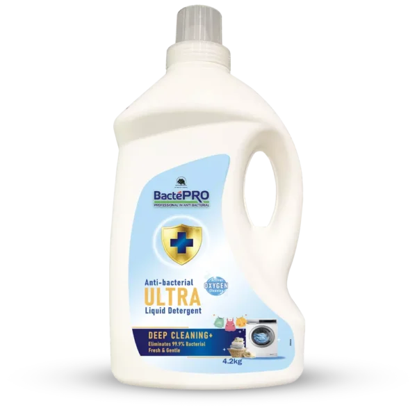 Bactepro Deep Cleaning + Antibacterial Ultra Liquid Detergent 4.2KG